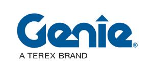 Genie brand material handling equipment for industrial use.